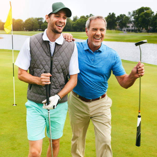 Father And Son At Golf 600X600 (1)