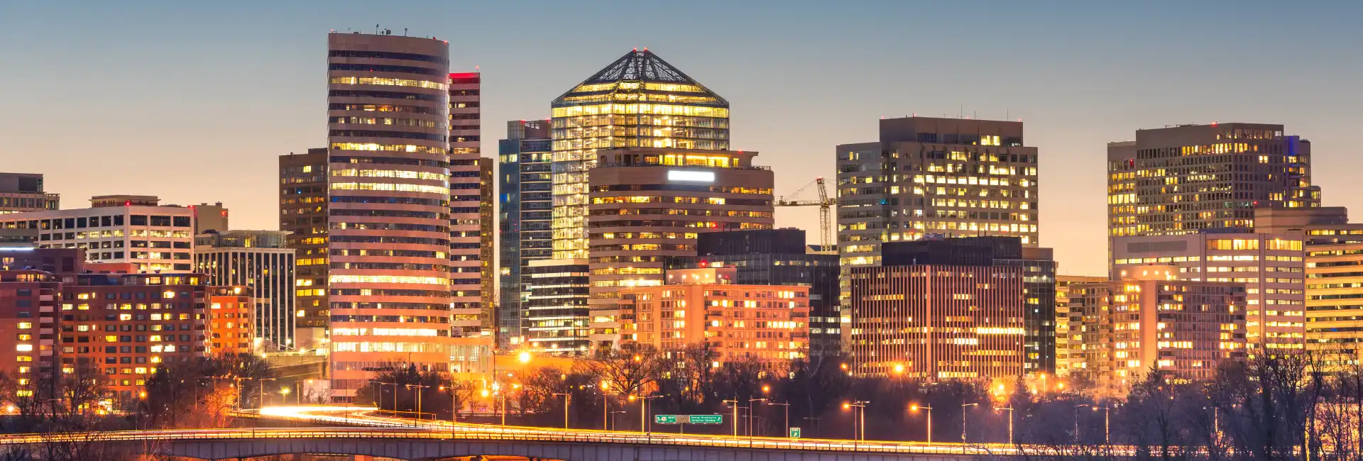 Virginia Arlington County Rosslyn City 1920X650